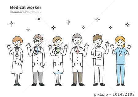 医療従業者 グループ 医療従業者 グループ 101452195