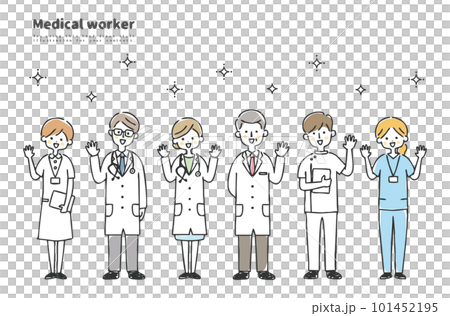 医療従業者 グループ 医療従業者 グループ 101452195