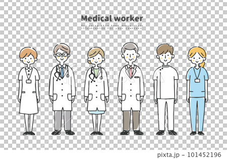 医療従業者 グループ 医療従業者 グループ 101452196