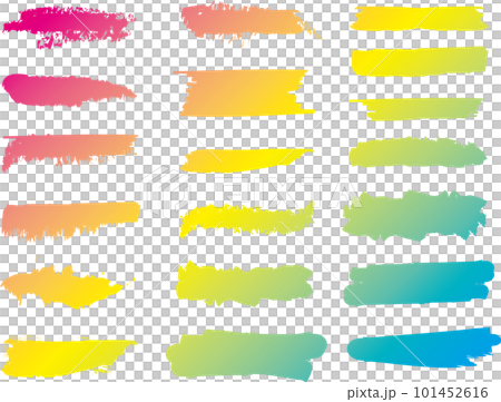 paint ink brush frame 101452616