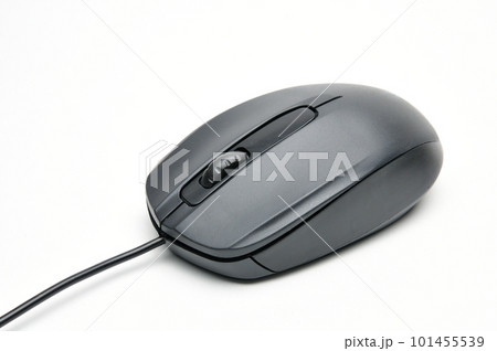 Computer mouse for issuing commands and controlling applications on a white background Computer mouse for issuing commands and controlling applications on a white background 101455539