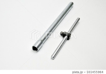 Car spark plug on isolated white background Car spark plug on isolated white background 101455964