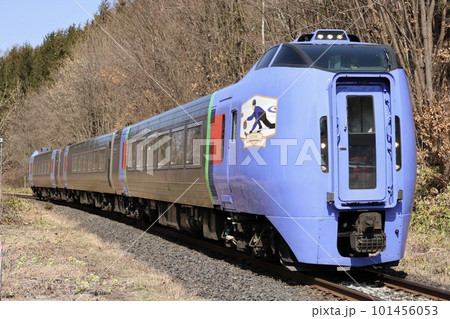 石北線を走るキハ283系特急大雪 石北線を走るキハ283系特急大雪 101456053