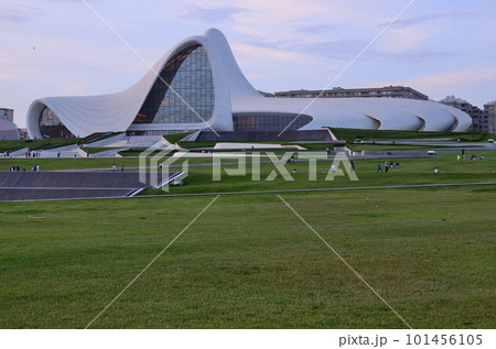 Heydar Aliyev Center in the Azerbaijan city of Baku Heydar Aliyev Center in the Azerbaijan city of Baku 101456105