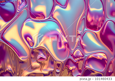 Molten, Fluid Metallic Texture Molten, Fluid Metallic Texture 101460433
