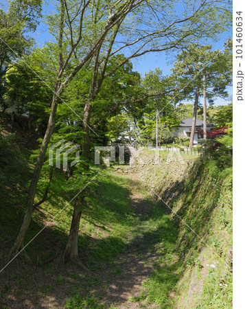岡崎城清海堀と廊下橋 101460634