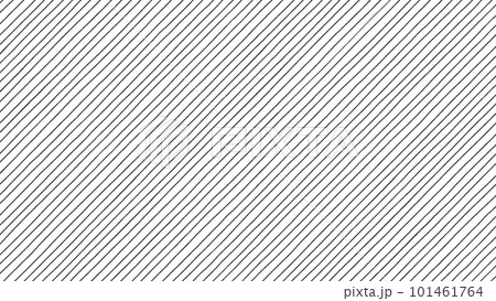 手描きの細い線で作った斜めストライプ - シンプルなシームレスパターン - 16:9 手描きの細い線で作った斜めストライプ - シンプルなシームレスパターン - 16:9 101461764