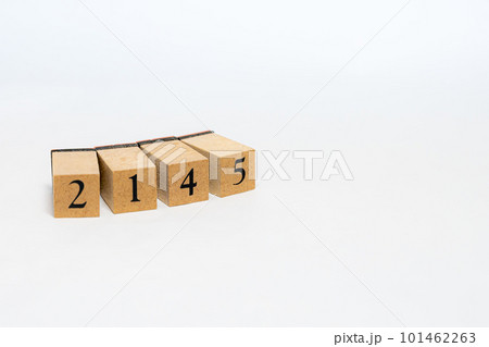 木のブロック 数字 2145 木のブロック 数字 2145 101462263