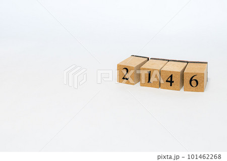 木のブロック 数字 2146 木のブロック 数字 2146 101462268