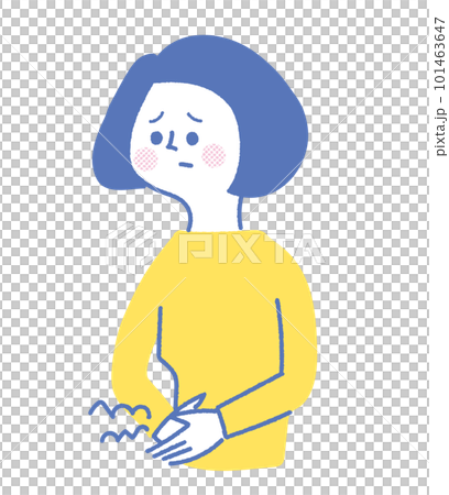お腹が痛い人 お腹が痛い人 101463647