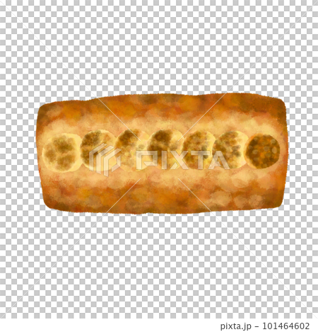 hand drawn illustration of banana cake hand drawn illustration of banana cake 101464602