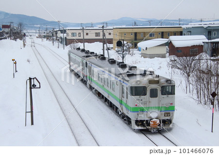 冬の石北本線キハ40（旭川⇔遠軽） 101466076