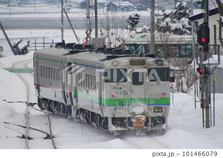 冬の石北本線キハ40（旭川⇔遠軽） 101466079