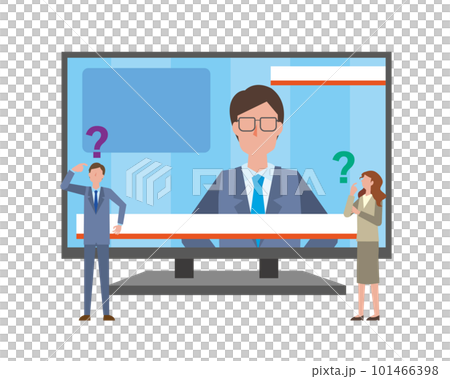 Doubts about TV news 101466398