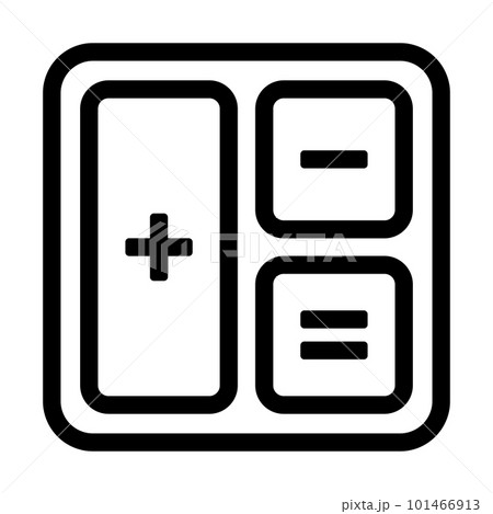電卓のアイコン 101466913