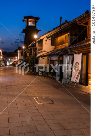 《埼玉県》川越・蔵造りの町並み 101467897