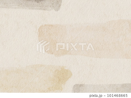 Abstract beige watercolor painting with grunge brush in earth tone color, watercolor paper texture background Abstract beige watercolor painting with grunge brush in earth tone color, watercolor paper texture background 101468665
