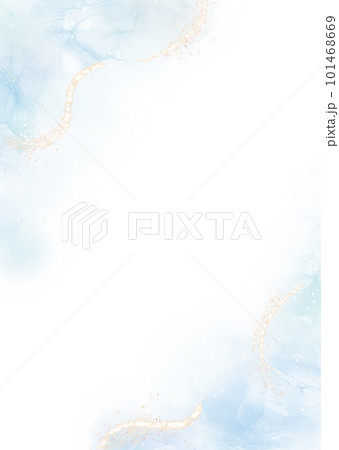 Modern art painting in alcohol ink, Abstract fluid art luxury marble stone texture background 101468669