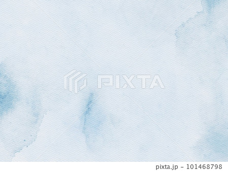 Abstract art blue watercolor stains background on watercolor paper textured for design templates invitation card Abstract art blue watercolor stains background on watercolor paper textured for design templates invitation card 101468798