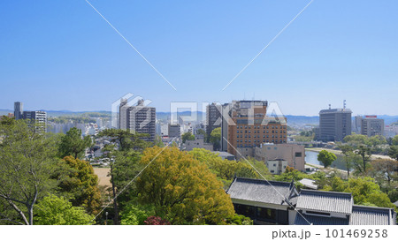 岡崎城天守からの眺望(東) 岡崎城天守からの眺望(東) 101469258