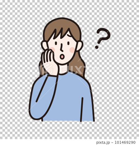 一個年輕女子想知道的插圖 101469290