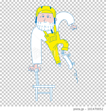 騎滑板的老人 101470052