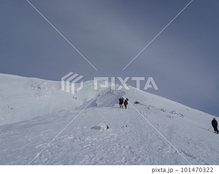 厳冬期登山～冬の旭岳 101470322