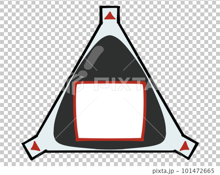 Convenience store rice ball illustration material 101472665