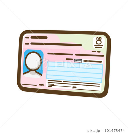 マイナンバーカード(表面) マイナンバーカード(表面) 101473474