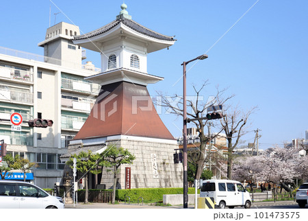住吉の高燈篭(大阪府 大阪市 日本最古の灯台) 住吉の高燈篭(大阪府 大阪市 日本最古の灯台) 101473575