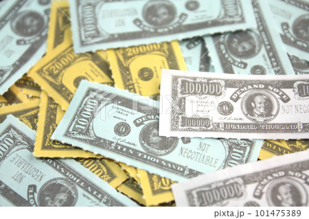 外国のドル紙幣札イメージ 101475389