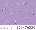 可愛い紫陽花柄の背景素材 101479220