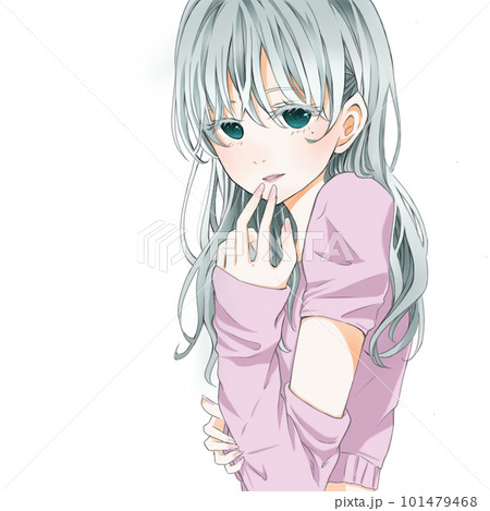 麗しい表情の女の子 101479468