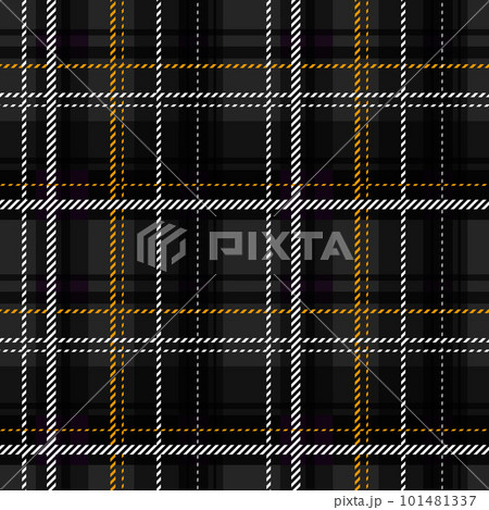 黒いタータンチェックのシームレス模様 黒いタータンチェックのシームレス模様 101481337