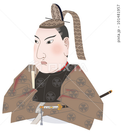 徳川家茂 肖像画 デフォルメ 徳川家茂 肖像画 デフォルメ 101481957