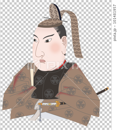 徳川家茂 肖像画 デフォルメ 徳川家茂 肖像画 デフォルメ 101481957