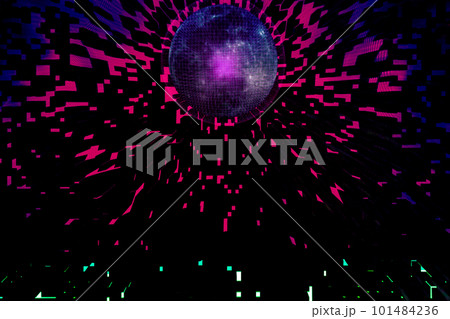 デジタルネットワークイメージ背景 101484236