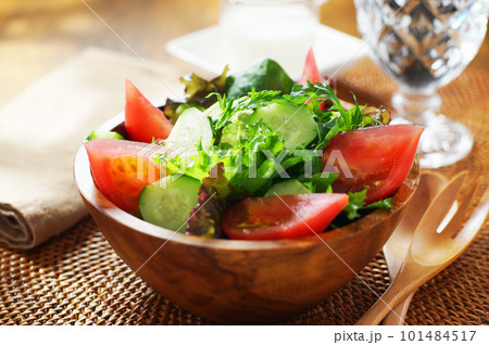 朝の野菜サラダ 101484517