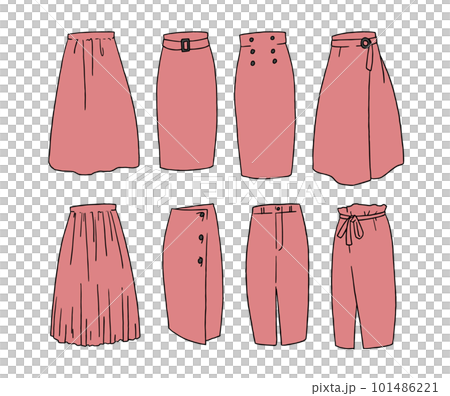 紅裙子插畫集 101486221