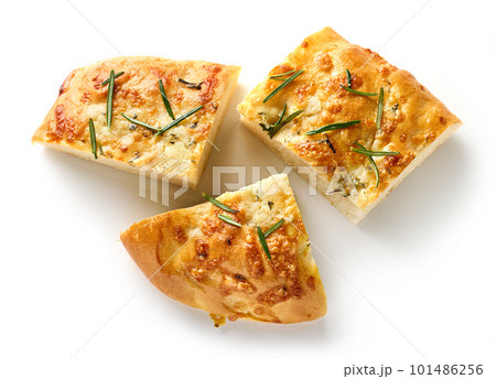 italian flat bread focaccia 101486256