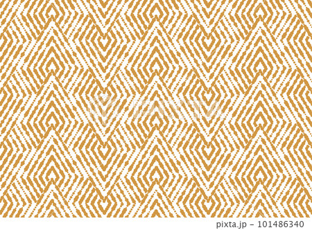 Abstract geometric pattern. A seamless vector background. White and gold ornament. Graphic modern pattern. Simple lattice graphic design 101486340