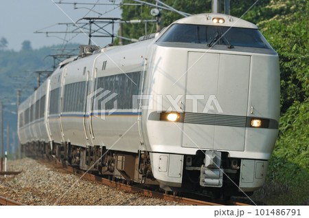 北陸本線　細呂木ー芦原温泉　JR西日本　683系　S23+S07編成（金沢）　しらさぎ 101486791