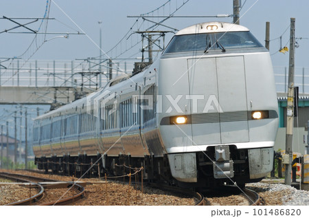 北陸本線 高岡ー西高岡 JR西日本 683系 S21+S05編成 しらさぎ 北陸本線 高岡ー西高岡 JR西日本 683系 S21+S05編成 しらさぎ 101486820