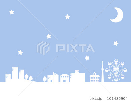 夜の街並み 101486904