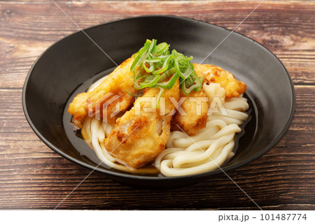 とり天のうどん とり天のうどん 101487774