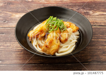 とり天のうどん とり天のうどん 101487775