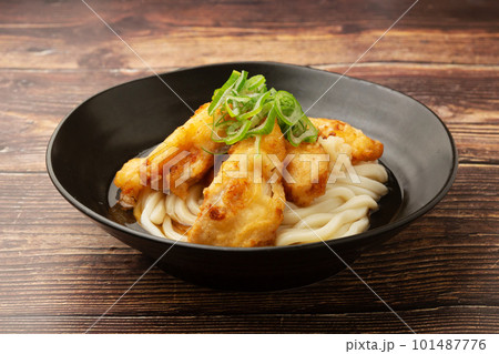 とり天のうどん とり天のうどん 101487776