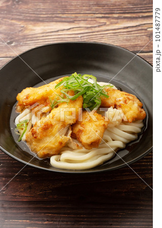 とり天のうどん 101487779