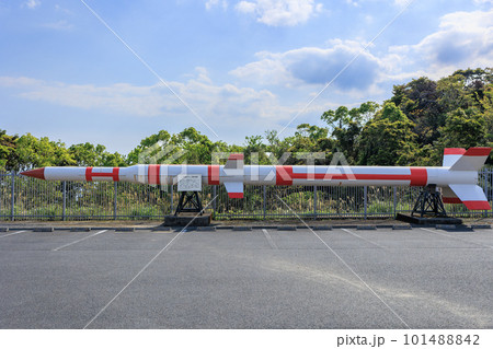 内之浦宇宙空間観測所　M（ミュー）センター L-3H型ロケットの実物大模型 101488842