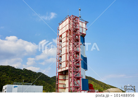 内之浦宇宙空間観測所　M（ミュー）センター　ロケット整備塔 101488956